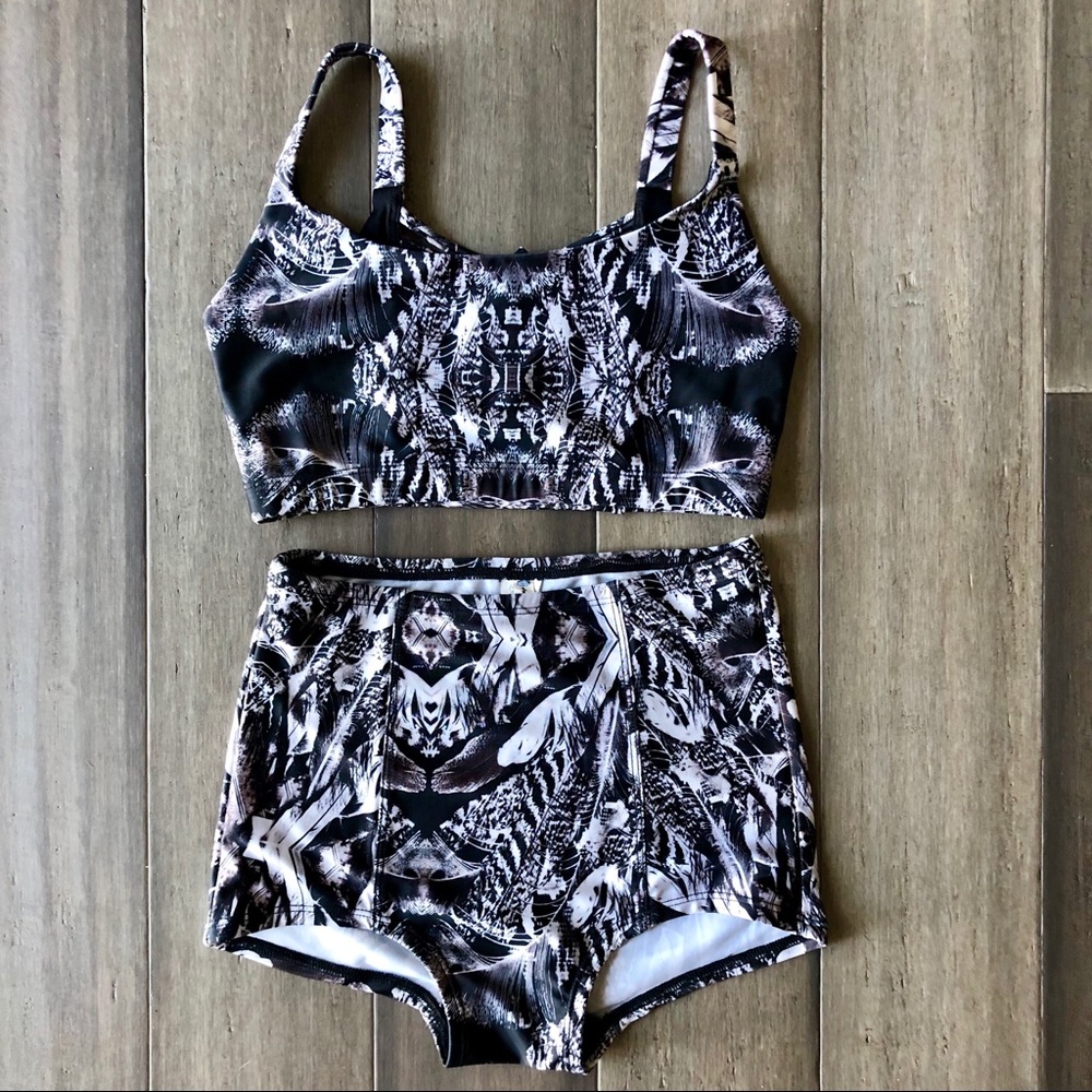 Free People high waist swimsuit
